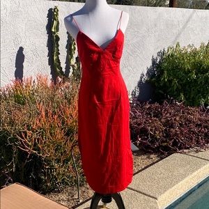 Free People little red dress, Sz M
